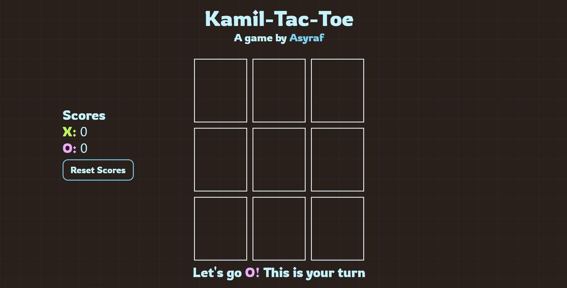 Miltactoe: Tic Tac Toe Game at its Peak Project